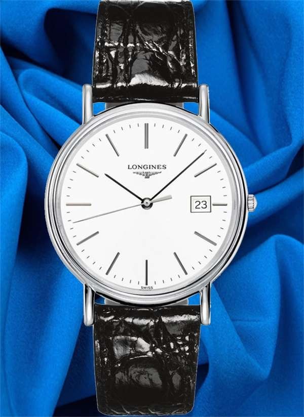 Zegarek męski Longines Presence L4.790.4.12.2 | W.Krzyś Katowice