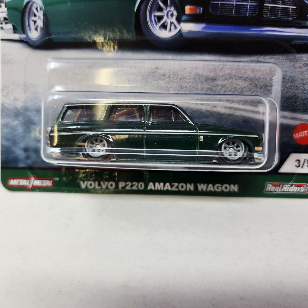 Volvo P220 Amazon Wagon * Green * Hot Wheels Car Culture Fast