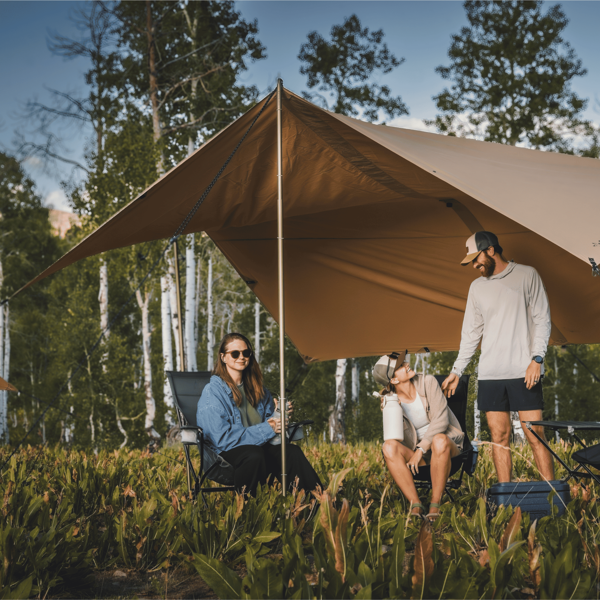 Sunshade Tarp 400 square feet