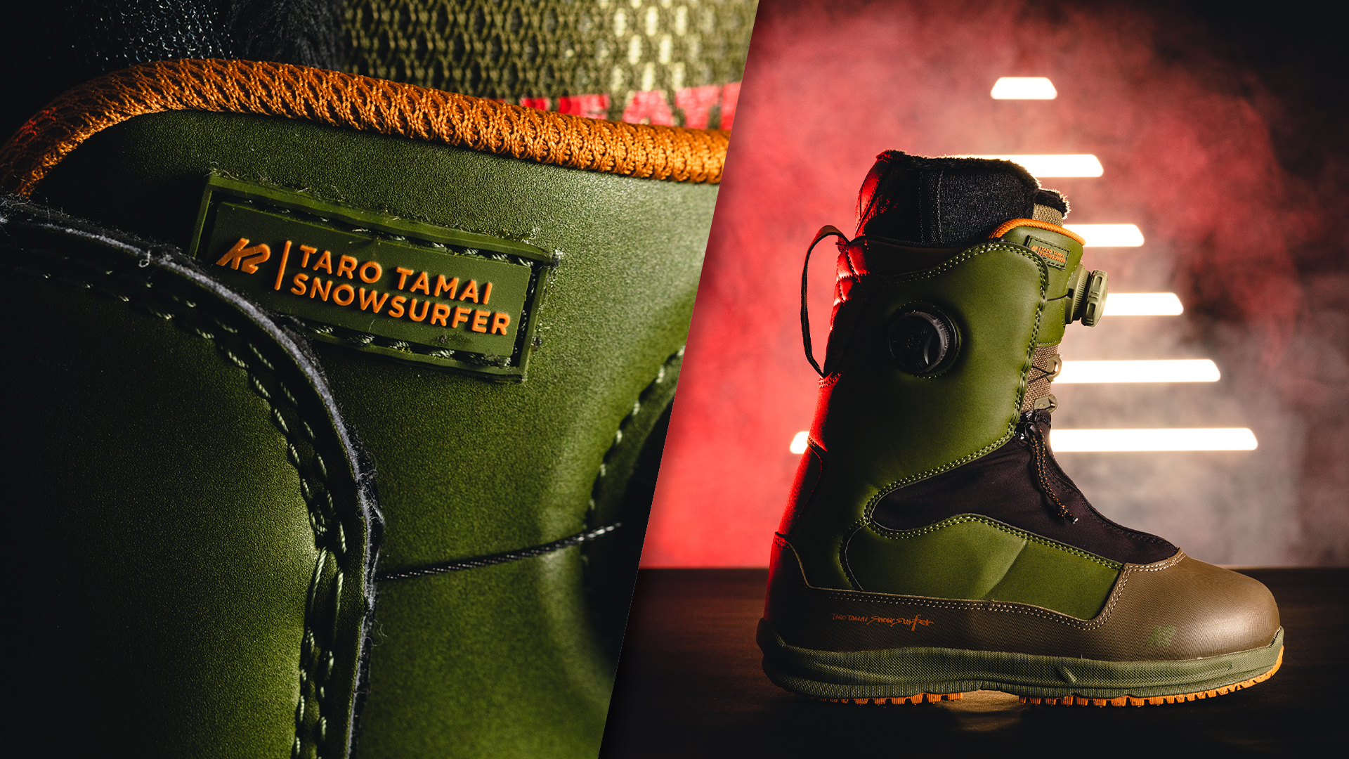 K2 Taro Tamai Snowsurfer 2018-2019 Snowboard Boots R