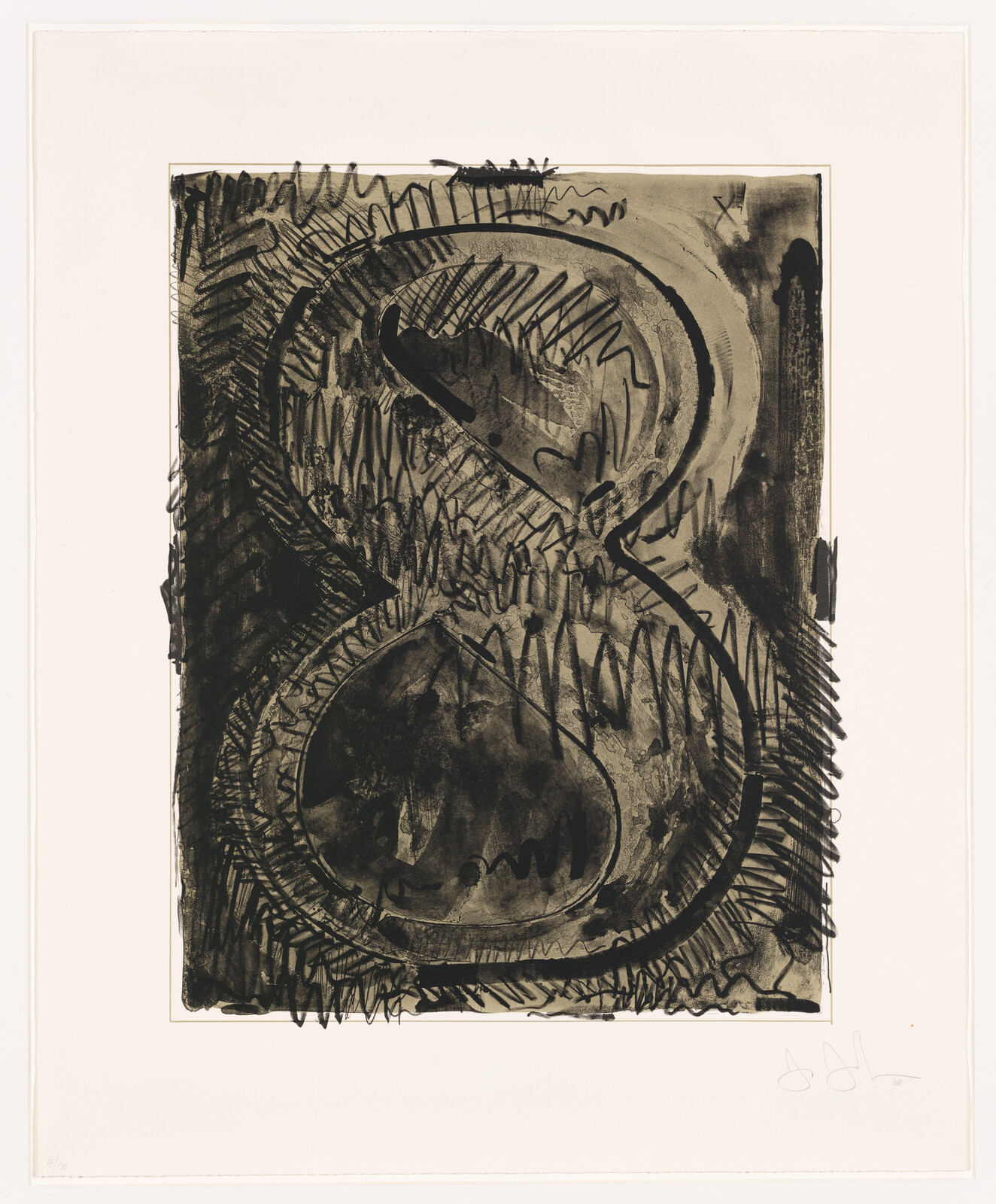 Jasper Johns | Figure 8 | Whitney Museum of American Art