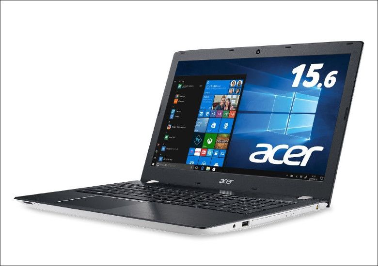 acer Aspire E 15（E5-576）－ スペックが高く、装備も充実の15.6