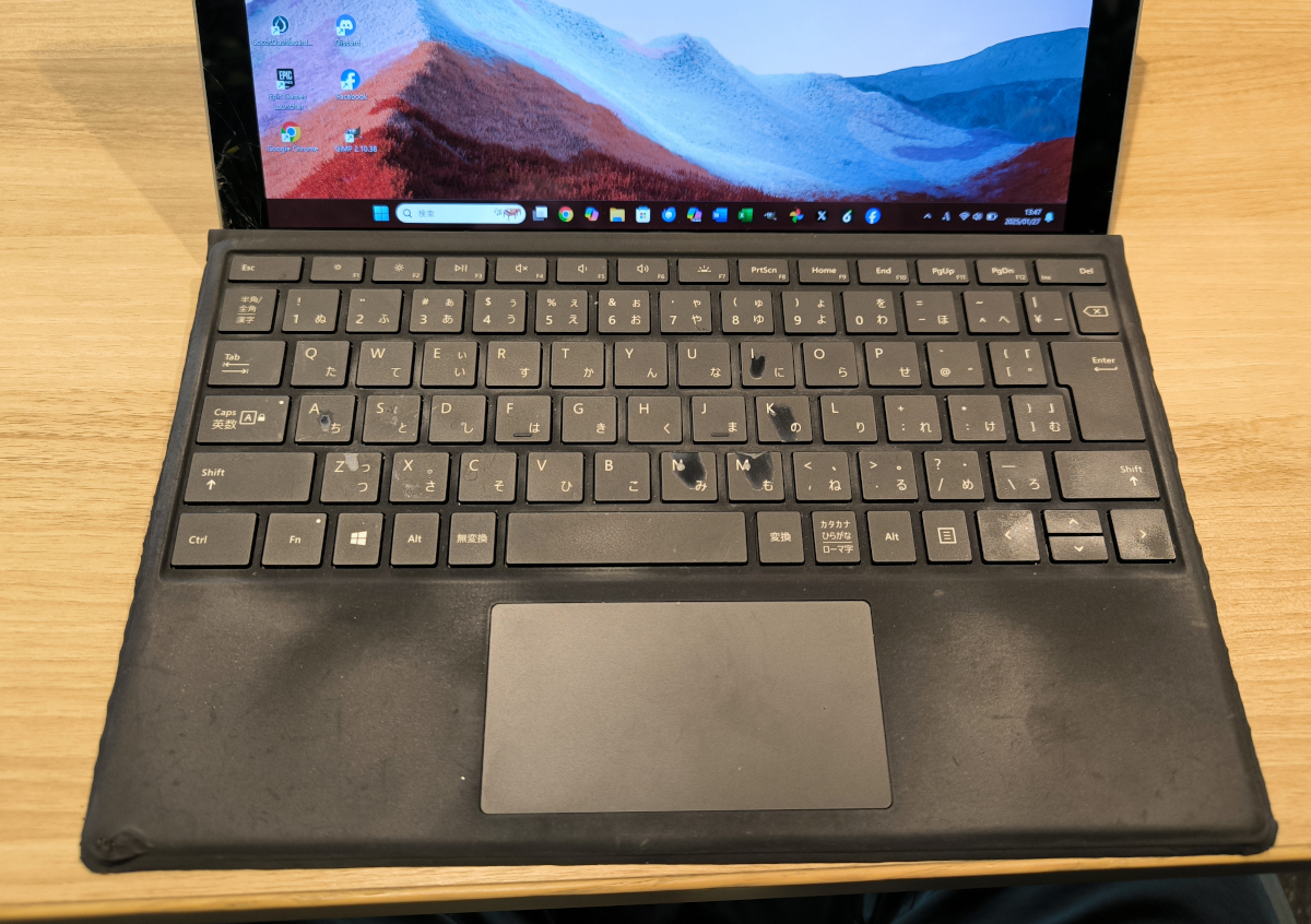 ジャンク日記（2025/1/29）－ ついに第11世代Core搭載Surface Proも
