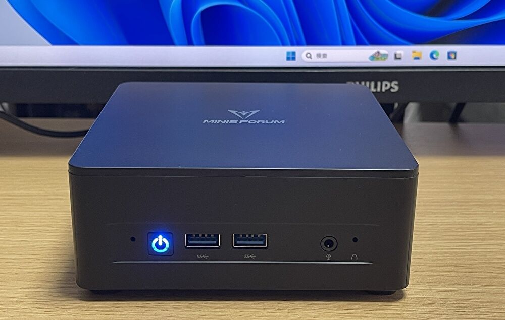 MINISFORUM UM760 Slim 実機レビュー、Ryzen 5 7640HSを搭載し5万円台