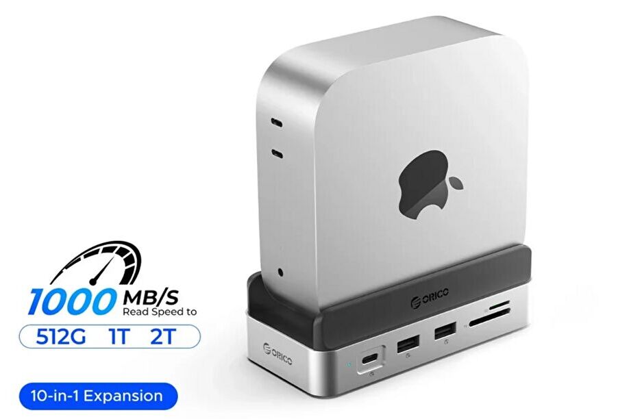 M4 Mac mini ドッキングステーション、ORICO / Hagibis / Satechi