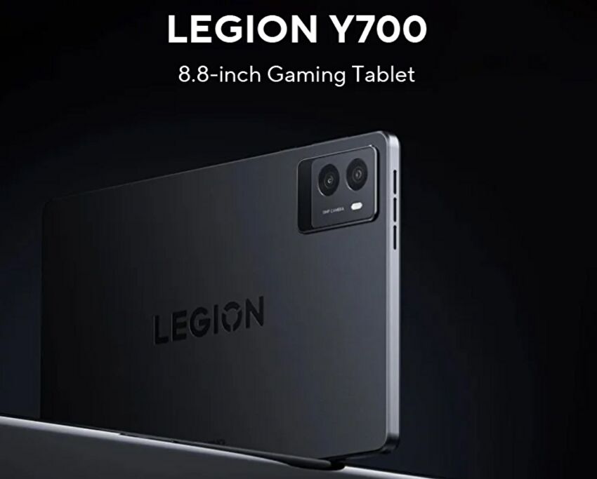 Lenovo LEGION Y700 2025 モデル、Snapdragon 8 Gen 3、2.5K 液晶の8.8