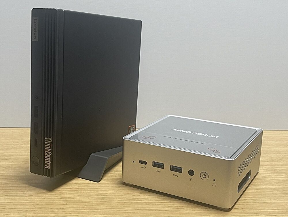 ThinkCentre M75q Tiny Gen 5(AMD) 実機レビュー、Ryzen 7 PRO 8700GE