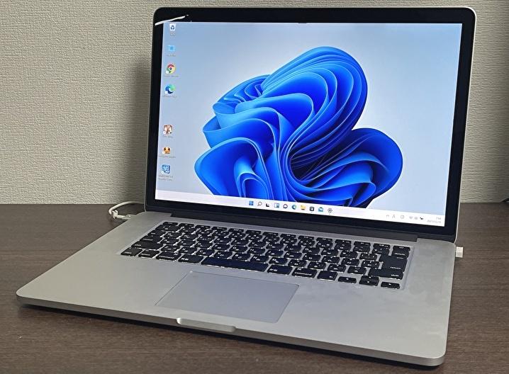 MacBook Pro 15のBoot CampをWindows 10から11に更新するも、Chromeの