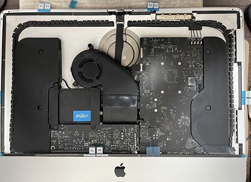 iMac 2014 21.5 SSD 35秒位で起動します iMac 2014 21.5 SSD 35秒位で