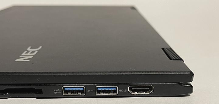 NEC VersaPro VG-N(VK22TG)、中古購入の超軽量、2.5K解像度 13.3インチ