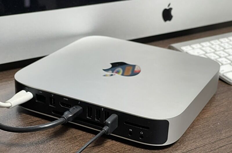 Mac miniをターゲットディスプレイにより iMac 27 Mid 2010に接続