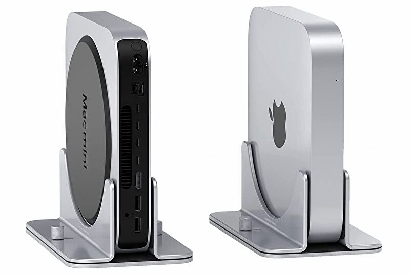 Hagibis、M2 Mac mini 縦置きスタンド レビュー、肉厚アルミでしっかり