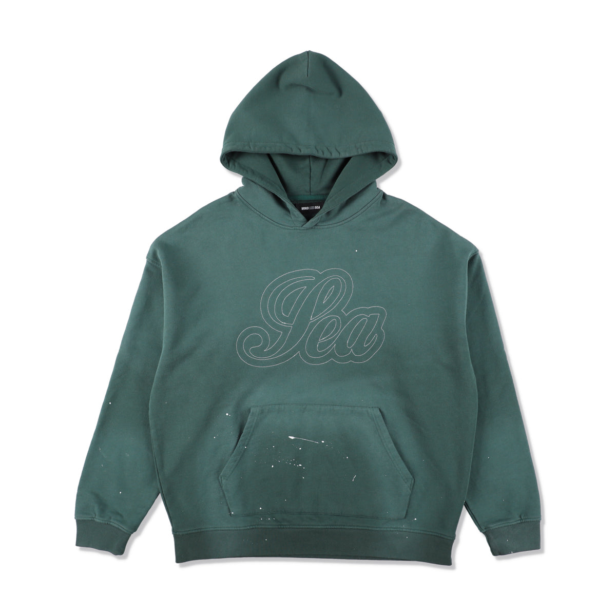 FADE PAINT HOODED SWEATSHIRT – WIND AND SEA