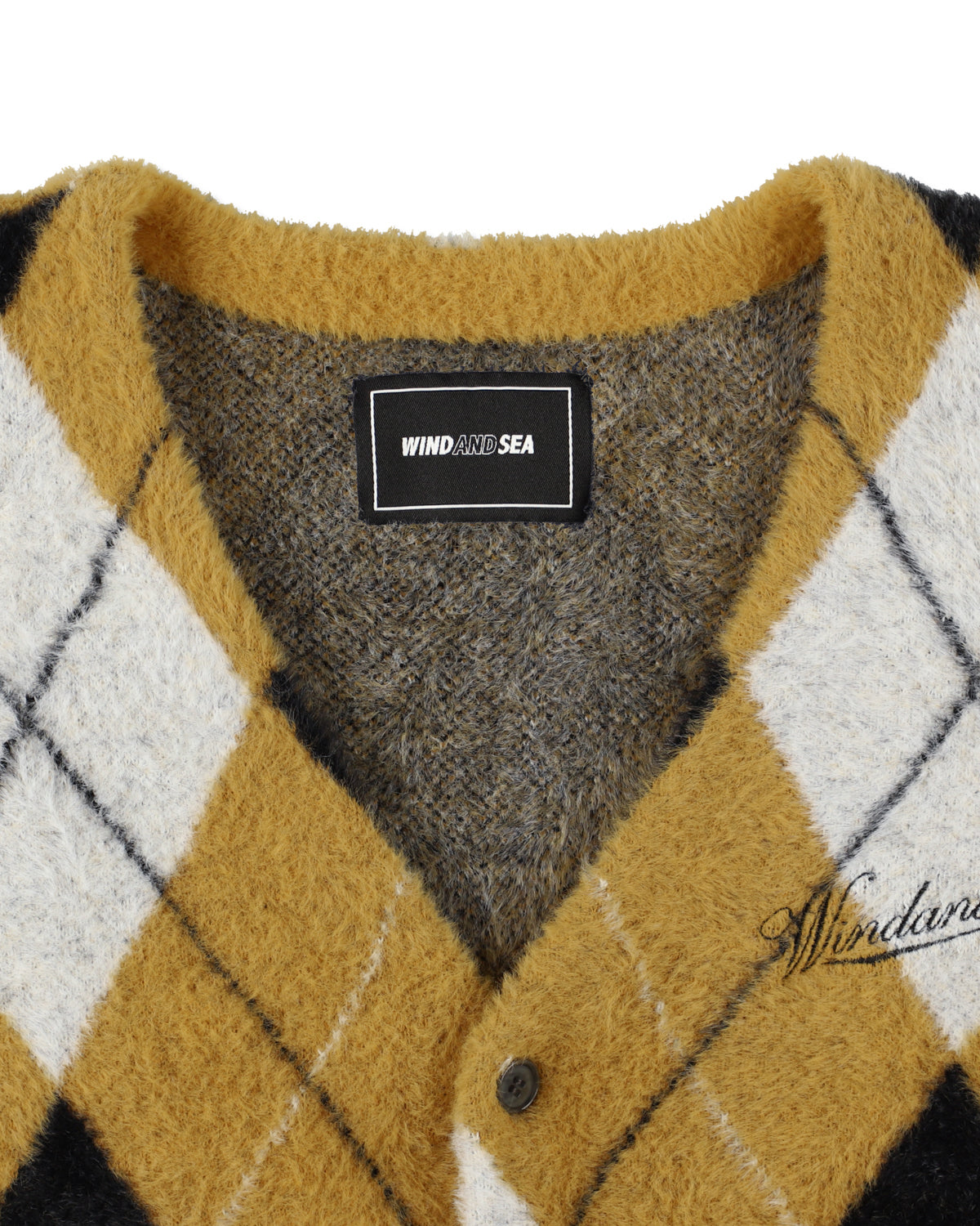 Shaggy Knit Cardigan – WIND AND SEA