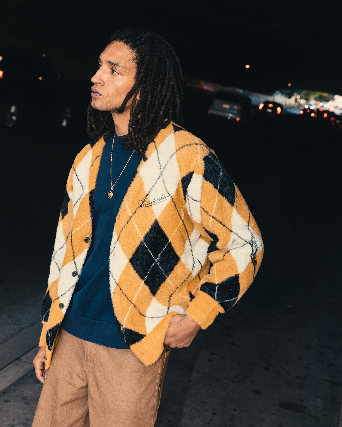 Shaggy Knit Cardigan – WIND AND SEA