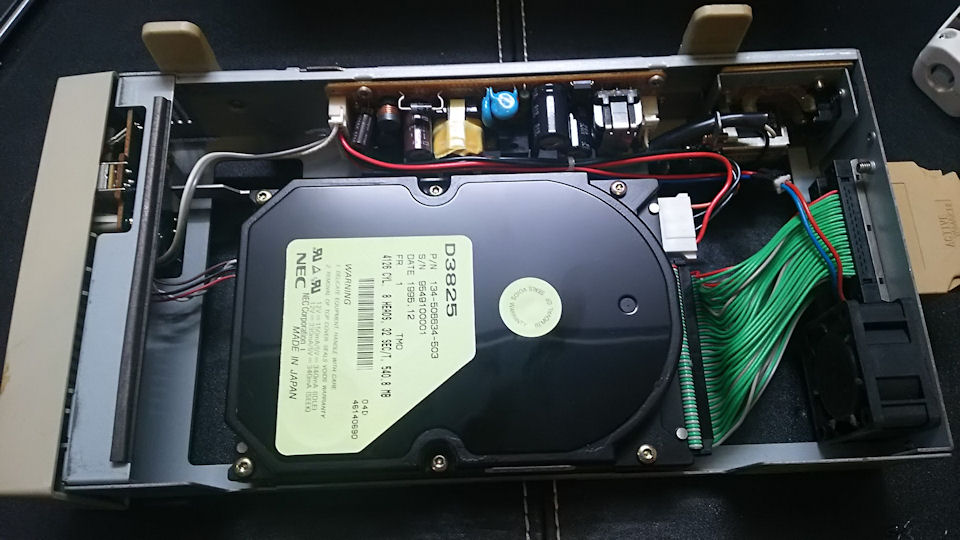 50PINの外付けHDD (SCSI接続）│Windows7Club