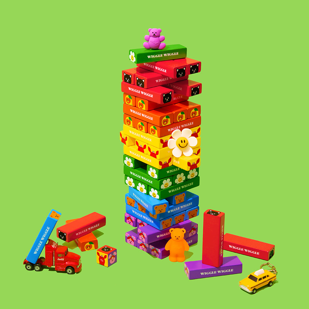 ウッドブロックセット - Wiggle Friends