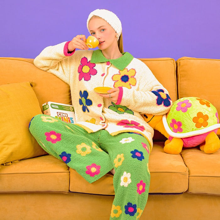 パジャマ上下セット(長袖) - Find Your Flower