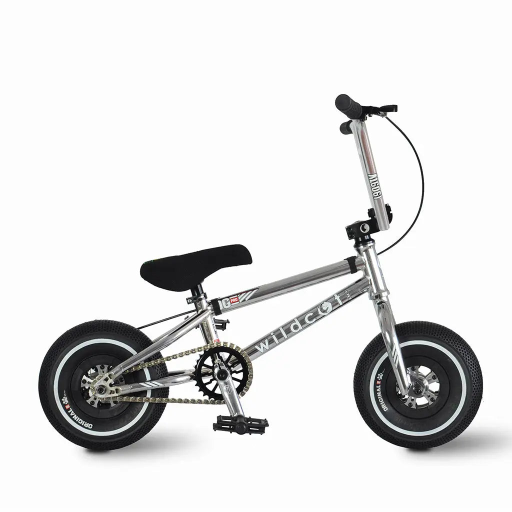 Wildcat Mini BMX Bike Pro Series Joker Silver | Hottest Mini BMX