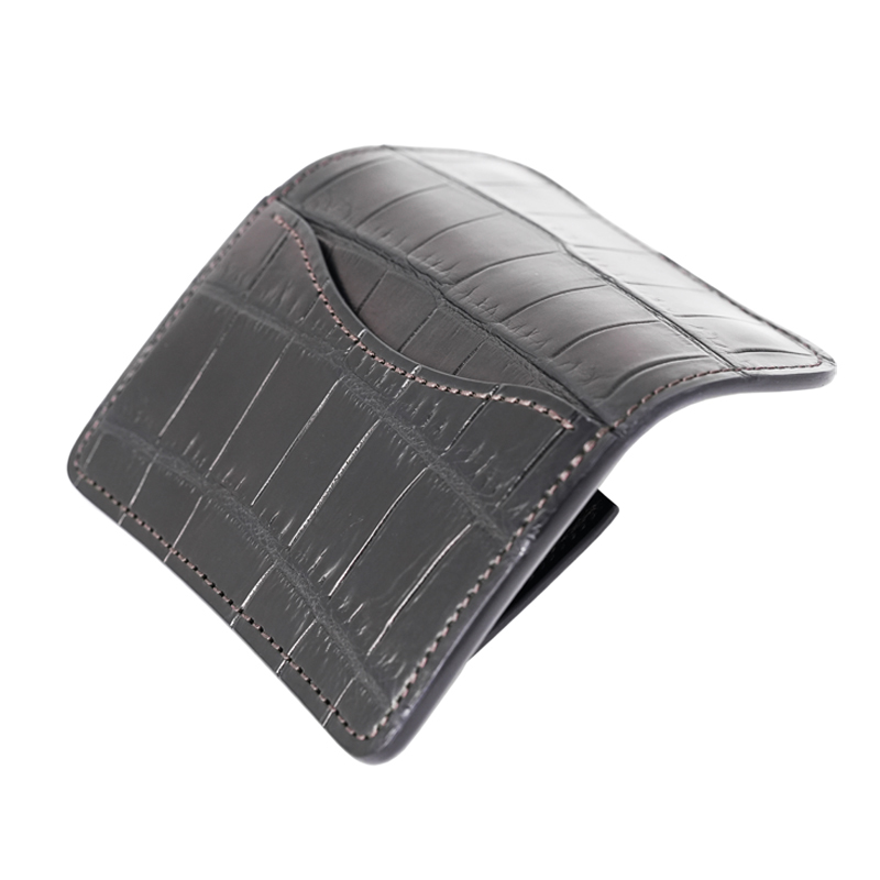 多機能コインケース《タング》クロコダイル｜WILDSWANS(ワイルド