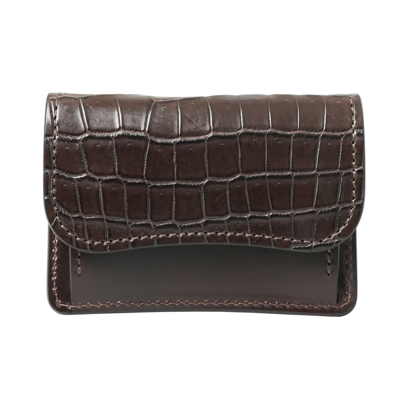 多機能コインケース《タング》クロコダイル｜WILDSWANS(ワイルド