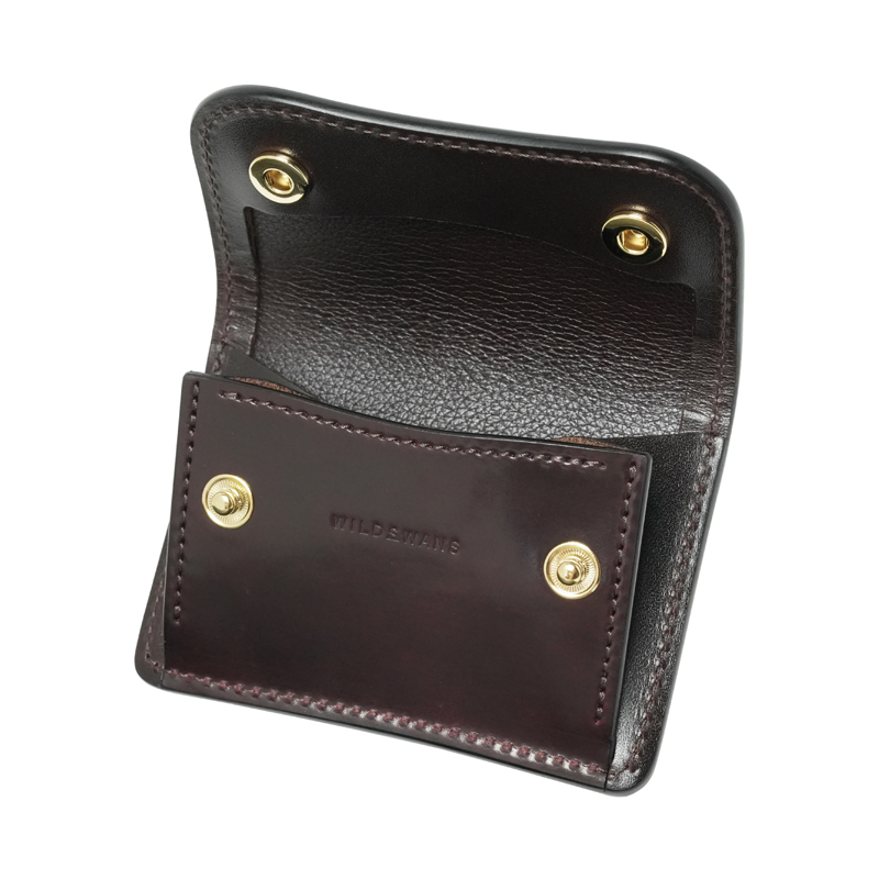 多機能コインケース《タング》シェルコードバン｜WILDSWANS(ワイルド