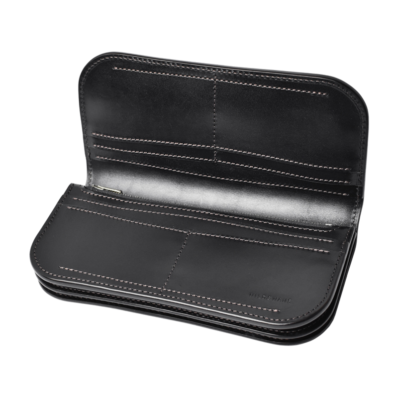 二つ折り長財布《ブリスターL》サドルプルアップ｜WILDSWANS(ワイルド