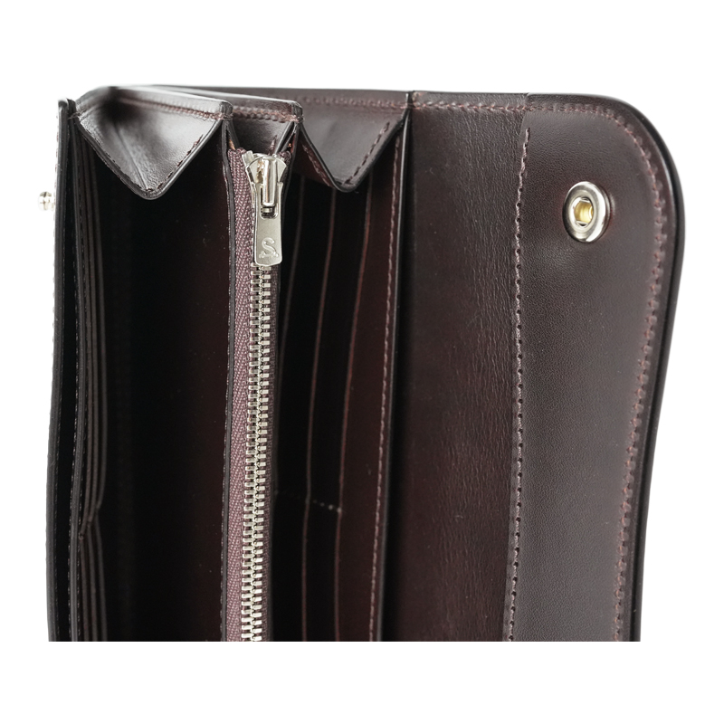 大型長財布《ウェイブ》シェルコードバン｜WILDSWANS(ワイルドスワンズ