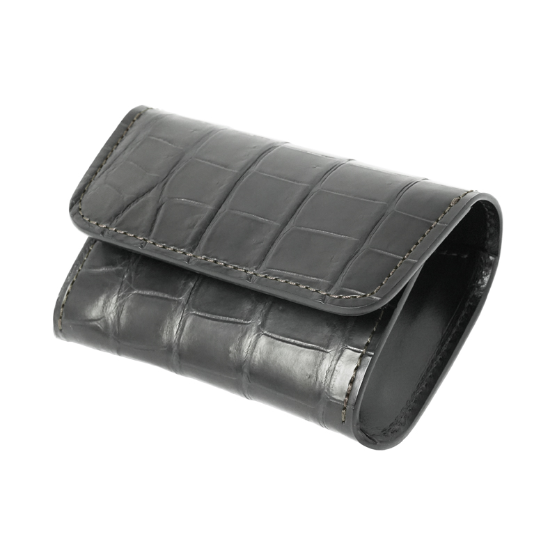 マルチカードケース《アーサー》クロコダイル｜WILDSWANS(ワイルド