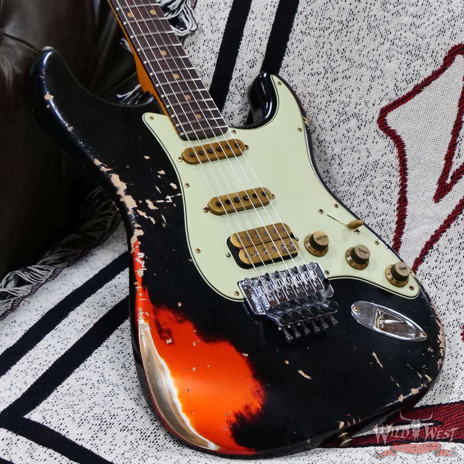 Fender Custom Shop Wild West Black Lightning Stratocaster HSS