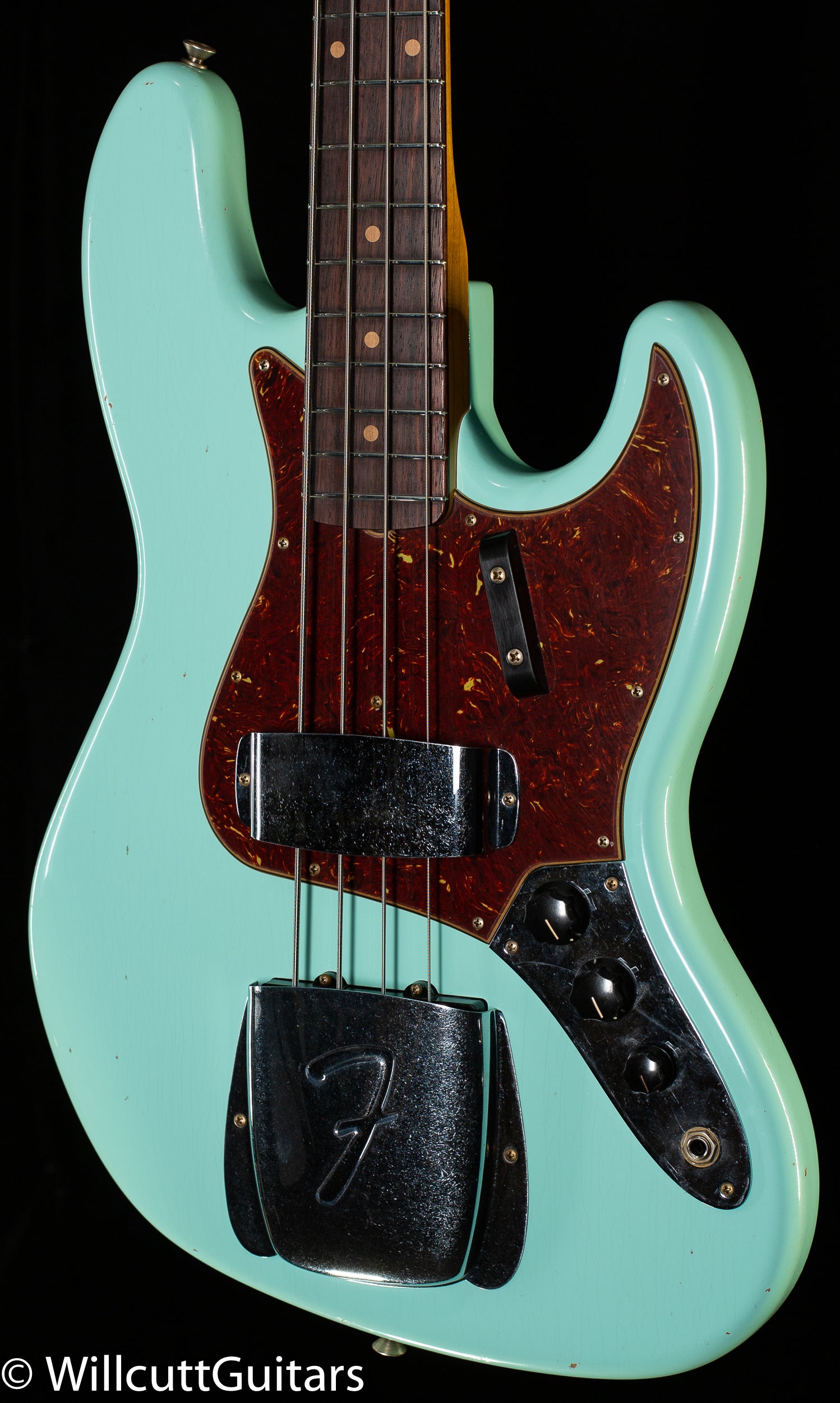 Fender Custom Shop 1964 Jazz Bass Journeyman Relic Surf Green (856