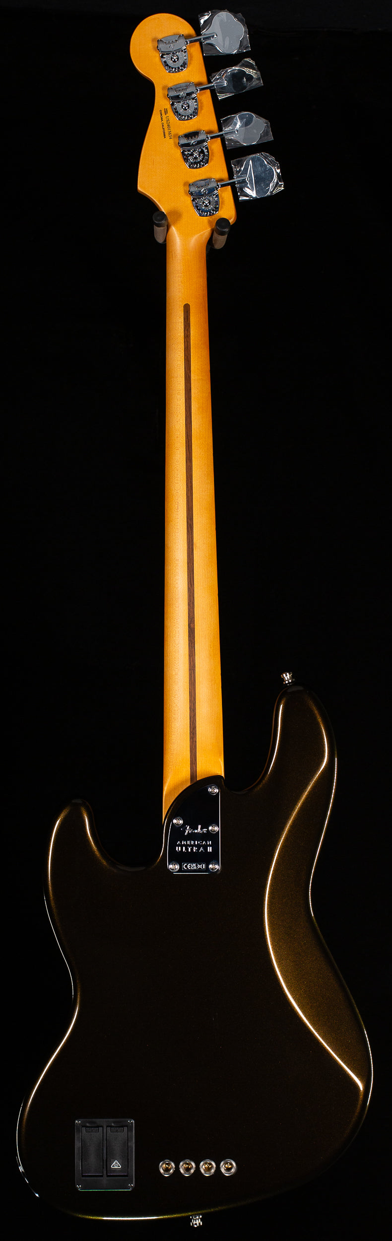 Fender American Ultra II Jazz Bass Ebony Fingerboard Texas Tea