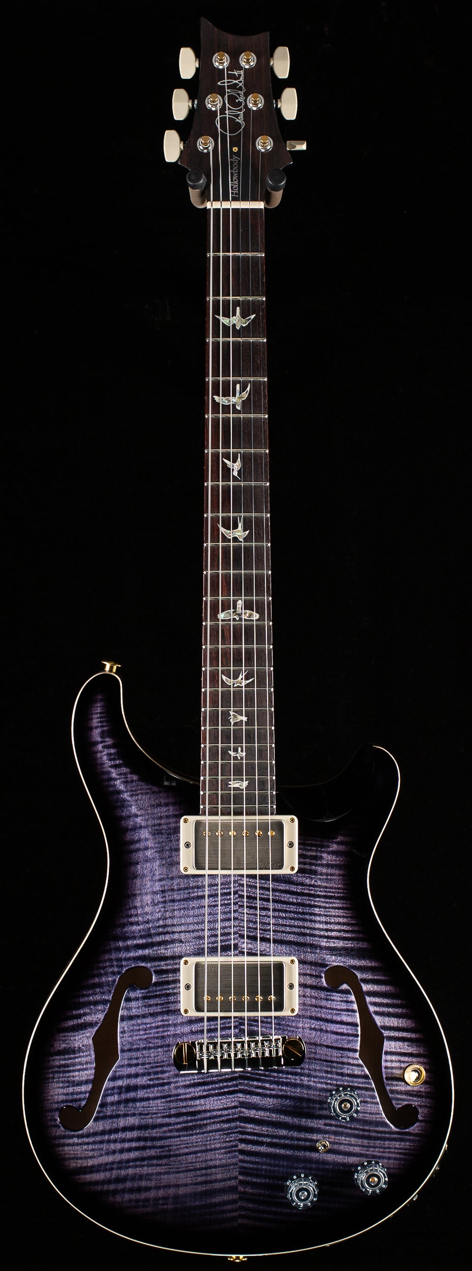 PRS Hollowbody II Piezo Purple Mist 10 Top (830) - Willcutt Guitars