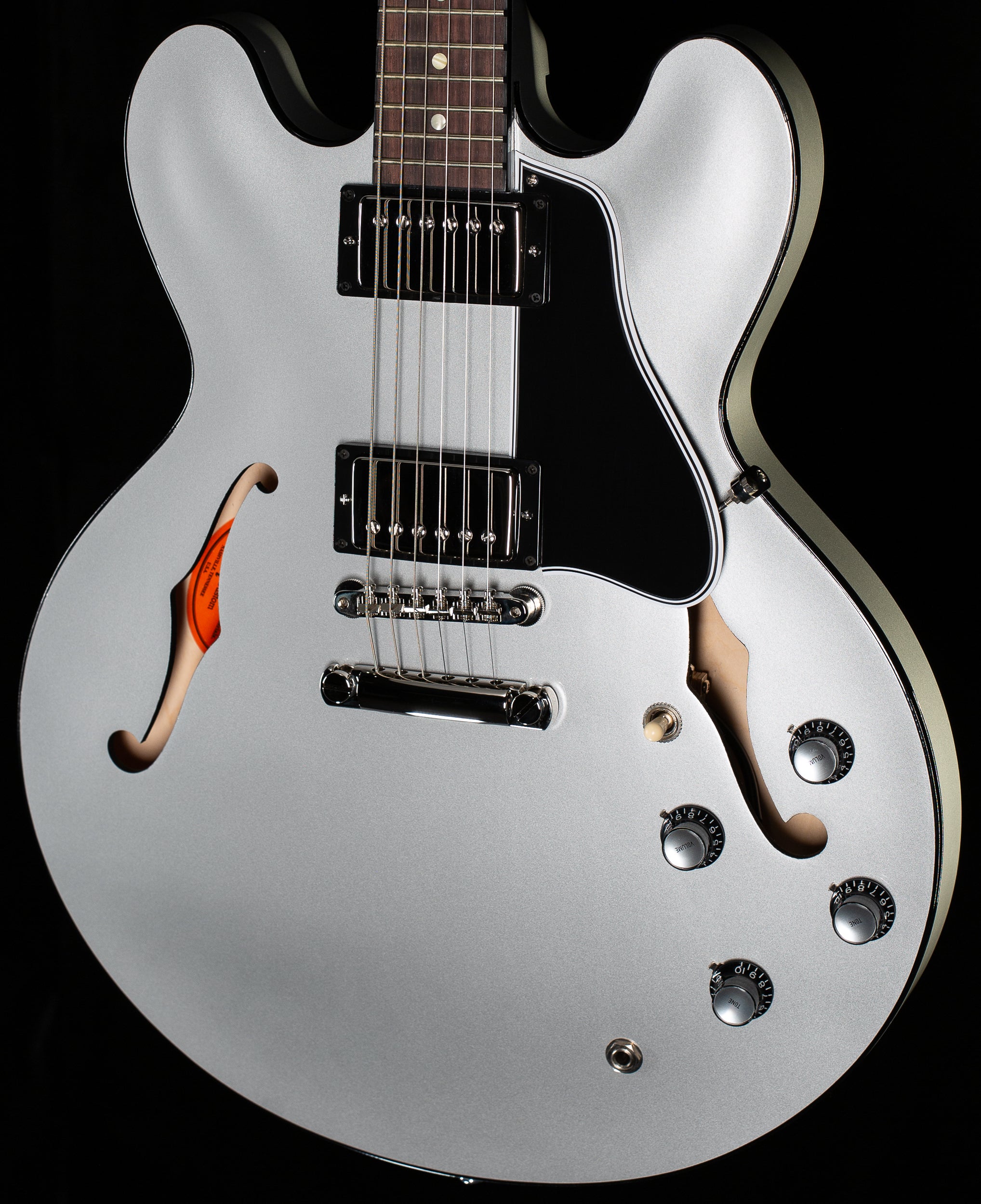 Gibson Custom Shop Dealer Select 1961 ES-335 Silver Ebony w