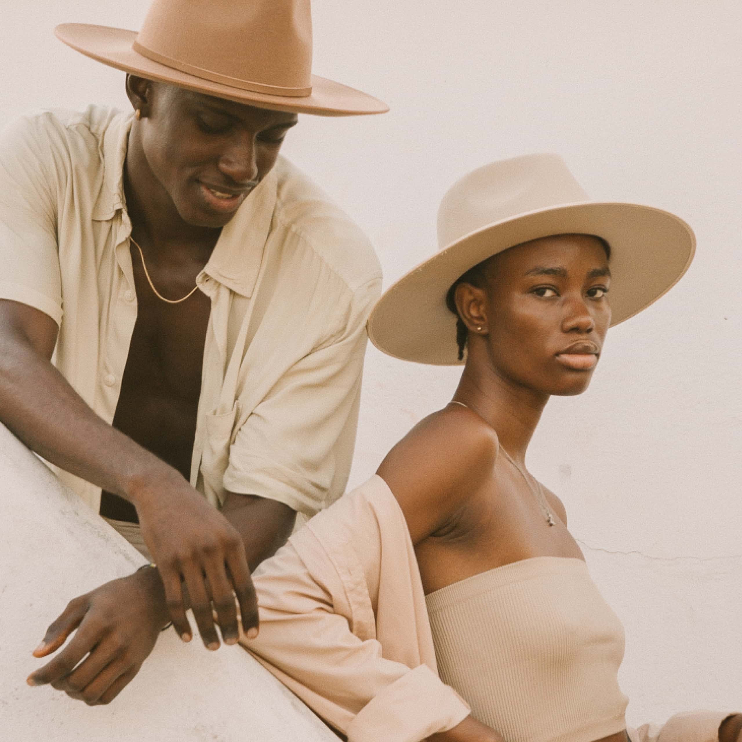 Andy Cream - Australian Wool Wide Brim Fedora Hat – Will & Bear