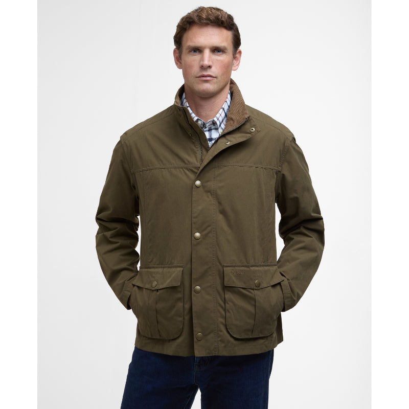 Barbour Sander Mens Casual Jacket - Dark Sand – William Powell