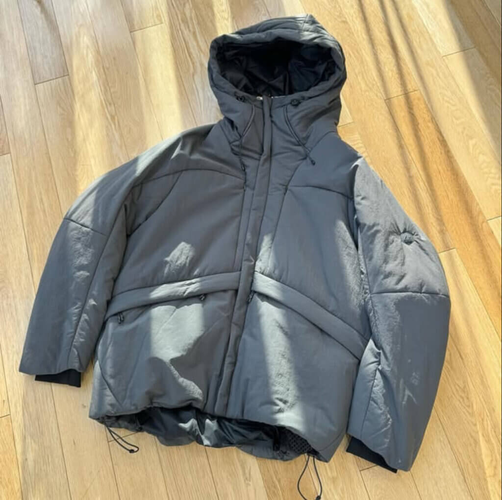 LANTERN / HEATING HOODED BLOUSON - W/