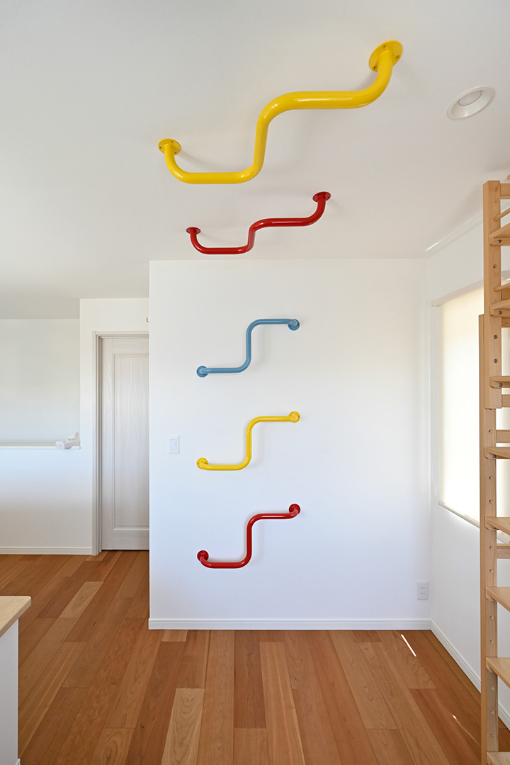 うんてい／ボルダリングスペース のアイデア事例｜注文住宅の