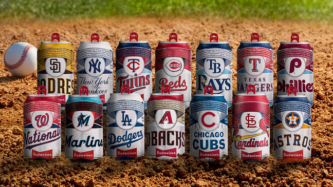 Budweiser releases limited-edition Nationals cans ahead of opening day