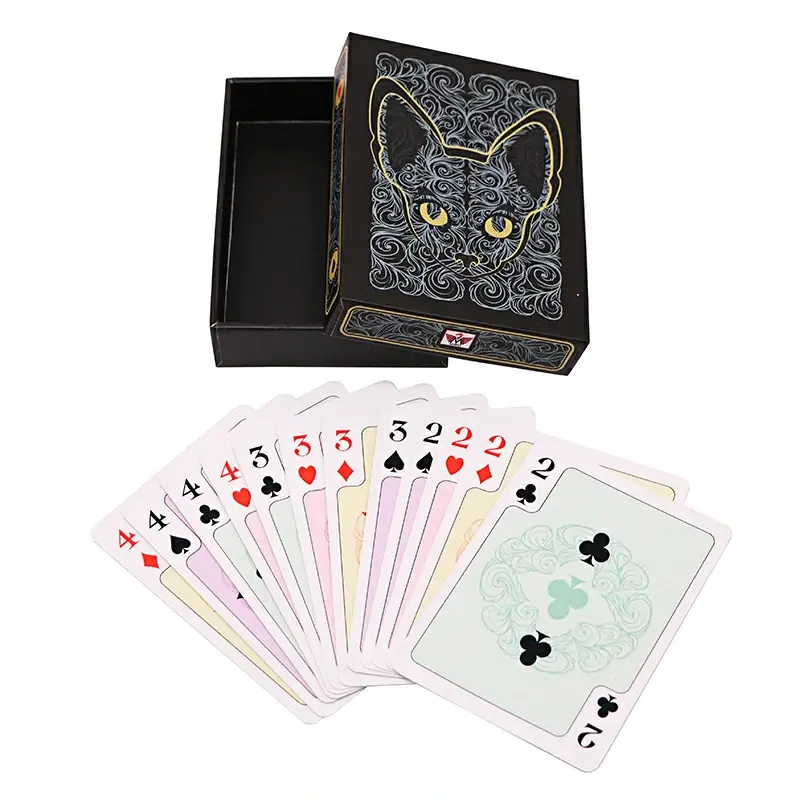 Cats Century トランプ カスタマイズされた印刷 Cardistry の使用