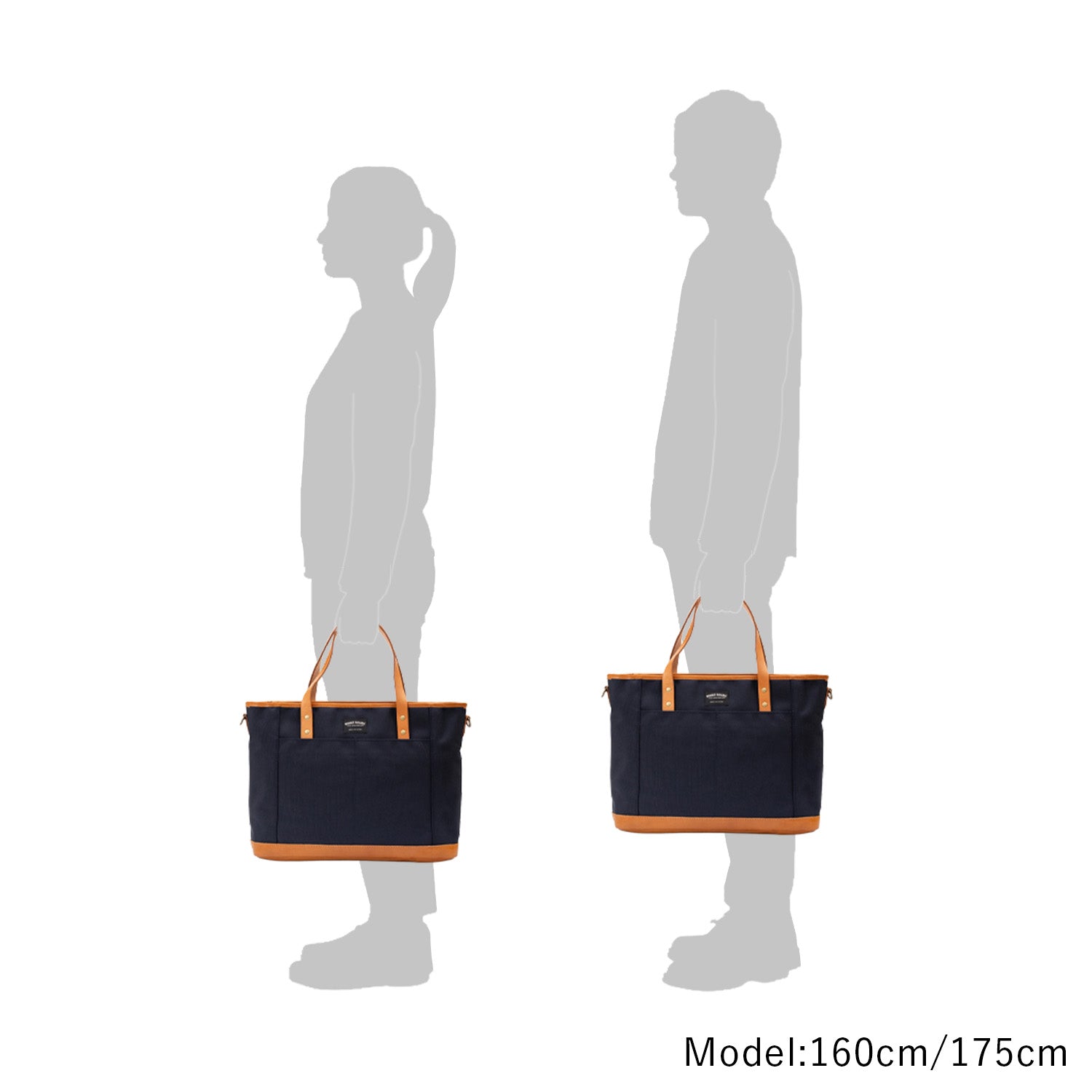 デイリー2WAYトート [ メンズ / ビジネスバッグ/革 ]-WONDER BAGGAGE