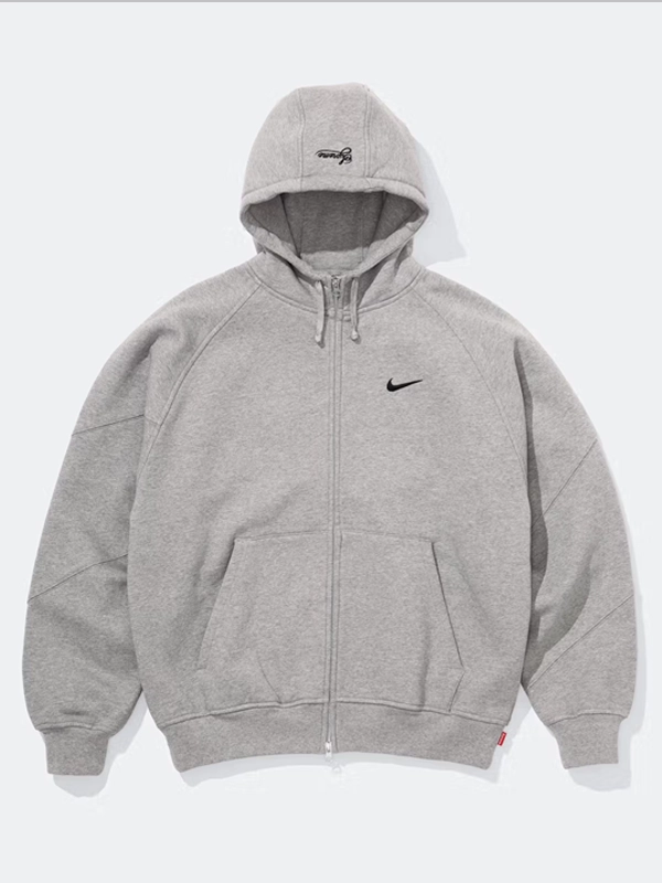 Supreme x Nike Zip-Up Hooded Sweatshirt - Wonder Jackets