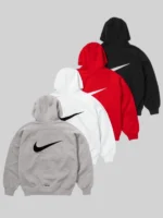Supreme x Nike Zip-Up Hooded Sweatshirt - Wonder Jackets