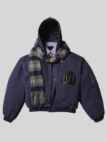 Shinzo Shige 15oz Canvas Clasp Bomber Jacket | Shinzo Jacket