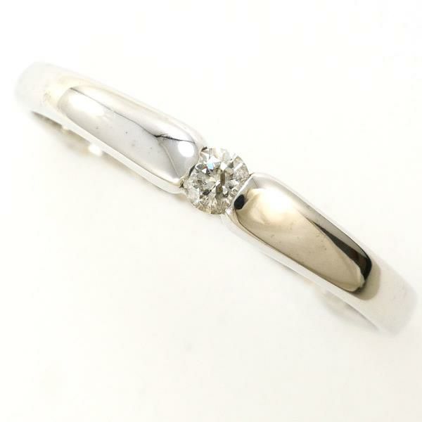 5%OFF】PT900 プラチナ リング 指輪 7号 ダイヤ 0.254 VVS2 鑑定書 総