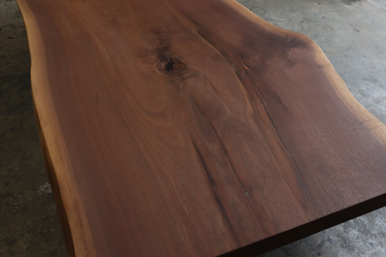 一枚板 ダイニングテーブル ウォールナット 1800 MS-7463 - 一枚板