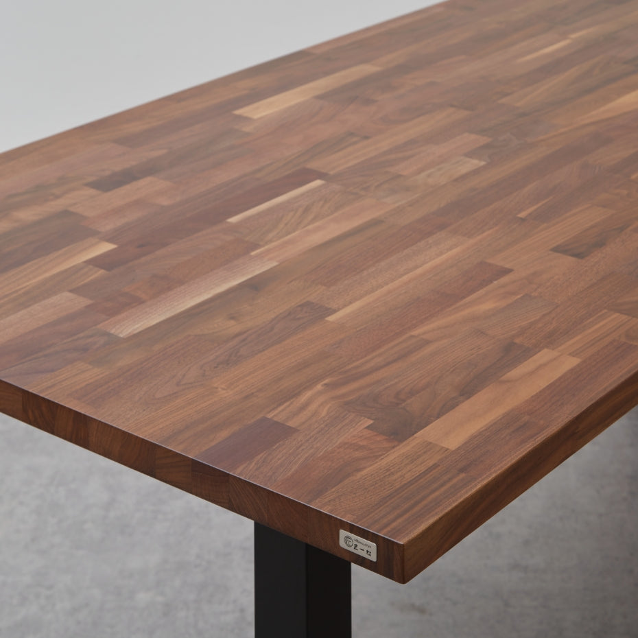 1cm単位でサイズオーダー可】ウォールナット 無垢材 ダイニング