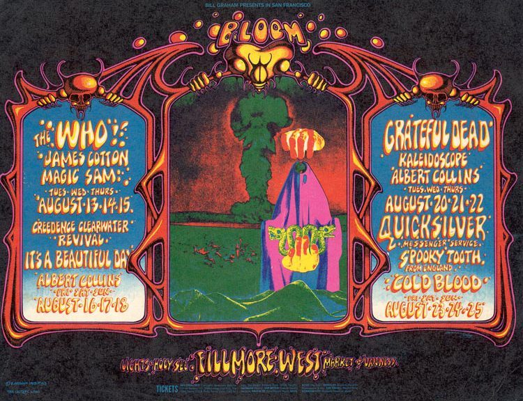 Bill Graham Opens Fillmore West | The Woodstock Whisperer/Jim Shelley