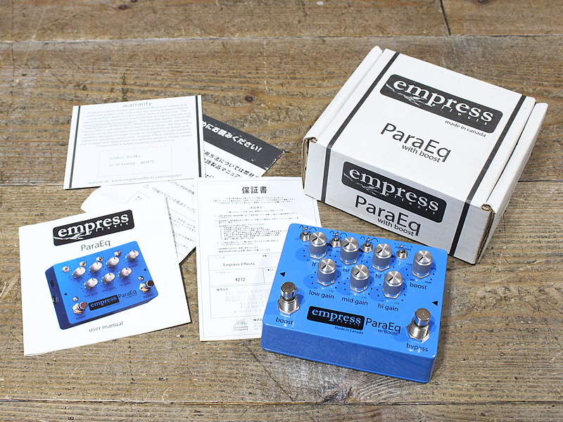 WoodVillage / Empress Effects Para EQ w/Boost