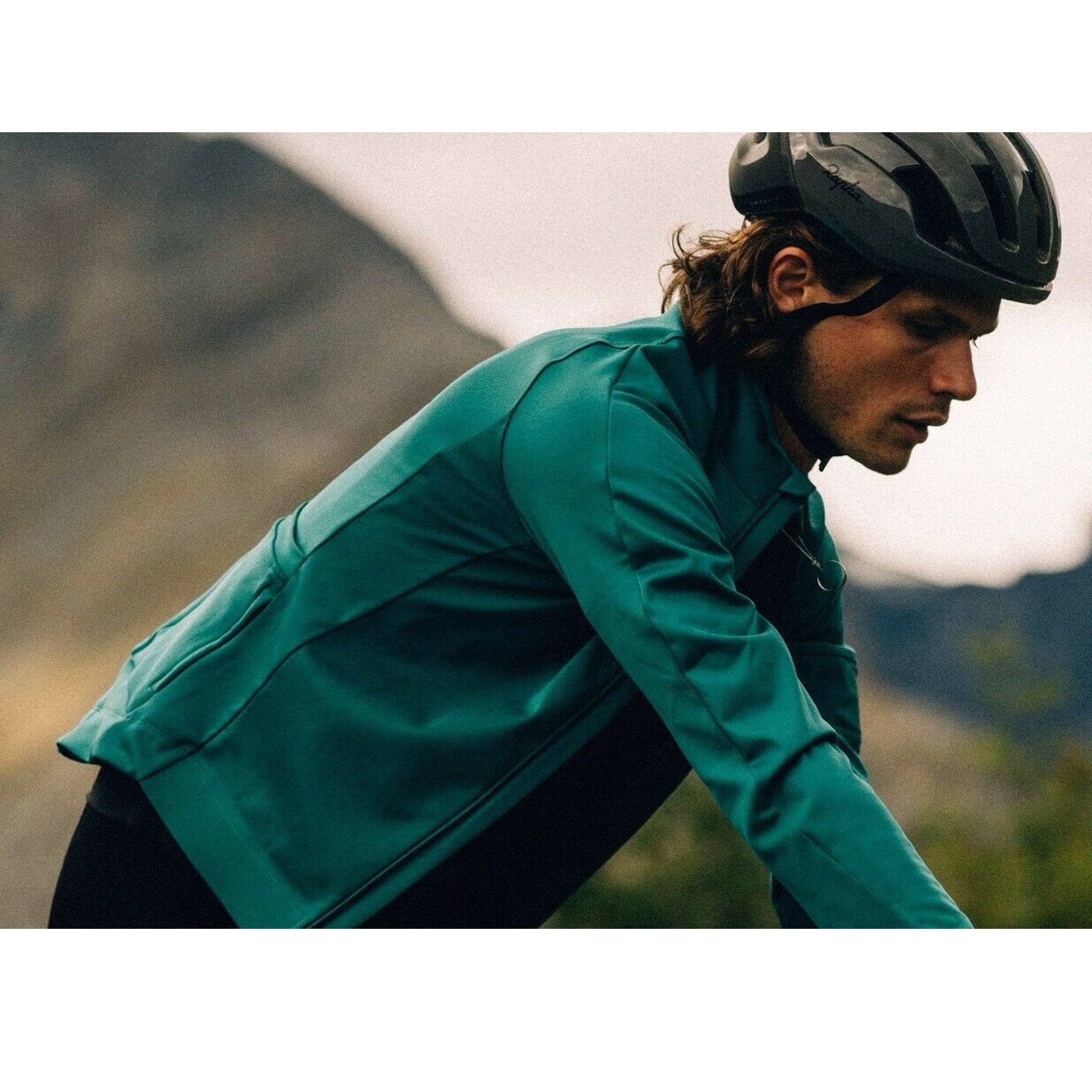 Rapha Men's Core Winter Jacket, Dark Teal – woolyswheels.com.au